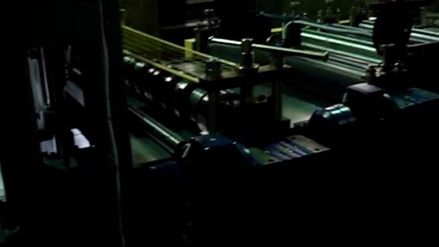 Продольная резка металла на линииАЛР 1250 на штрипсы смотреть онлайн