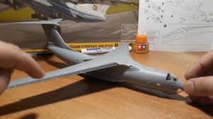 Сборка модели - Ил-76МД  (ZVEZDA)