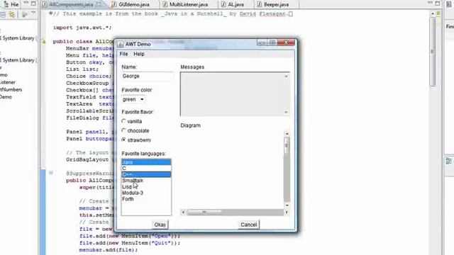 Java - AWT The Abstract Window Toolkit смотреть онлайн