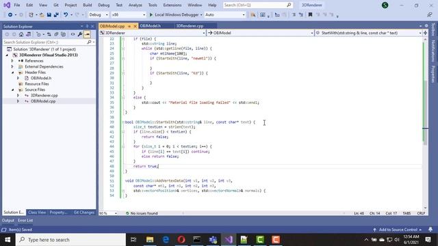 OpenGL Programming - Part 7 (Load OBJ Models) смотреть онлайн