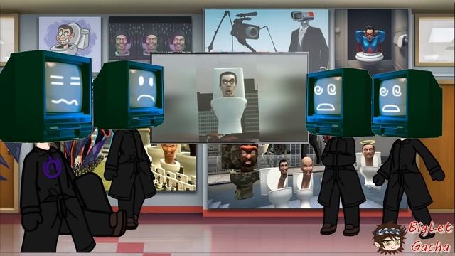 Tv Man Skibidi toilet React to Skibidi toilet Episode 1-20 + Bonus | Full Video смотреть онлайн