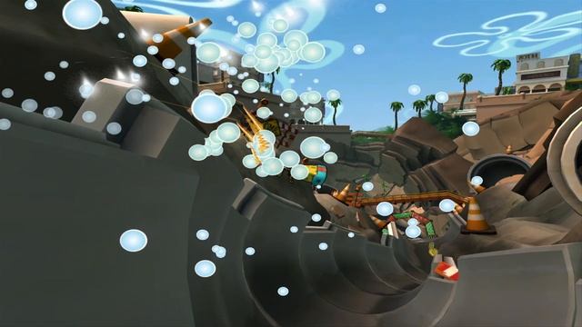 Find SpongeBob's Shadows in this Surf & Skate Road Trip video! смотреть онлайн