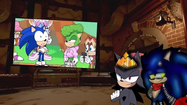 SONICXTAILS?! HELL NO! - King Shadow and Abridged Sonic React To Zoomer The Hedgehog | Sonic Parody смотреть онлайн