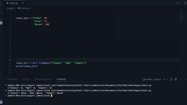 Every Python Dictionary Method in 5 Minutes. смотреть онлайн