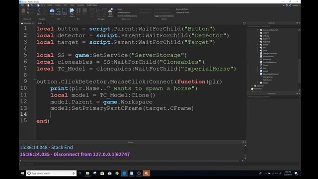 Roblox Studio: How to Create a Part that Spawns a Model смотреть онлайн
