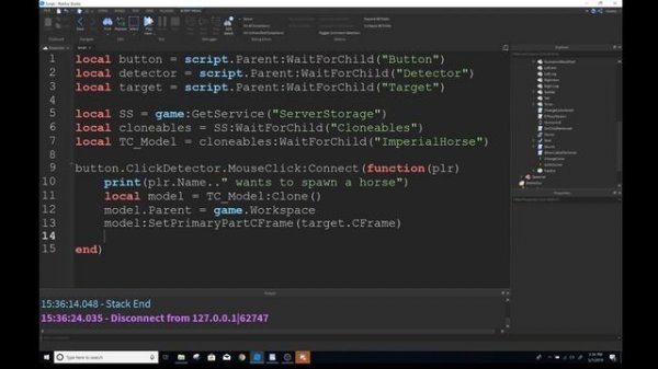 Roblox Studio: How to Create a Part that Spawns a Model