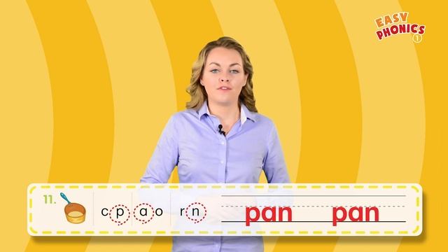 Easy Phonics 1 (Unit 7 Short Vowel a) | Phonics for Kids | Alphabet | Learn to Read смотреть онлайн