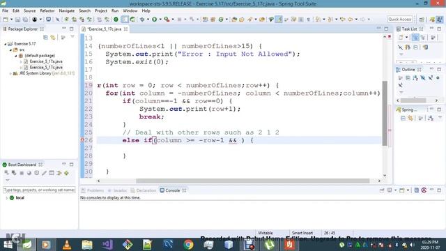 Introduction To Java Programming Exercise 5 17c смотреть онлайн
