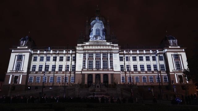 Projection mapping National Museum Prague смотреть онлайн