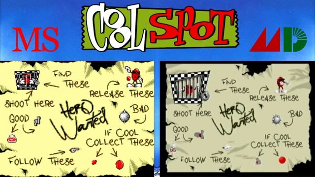 Обзор всех версий Cool Spot (Sega MD, MS, GG, Nintendo SNES, GB, DOS, Amiga). Неизвестная версия смотреть онлайн