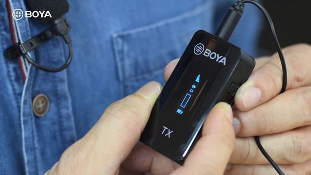 BOYA BY-XM6-S2|| How To Set A Wireless Microphone To Meet Different Needs