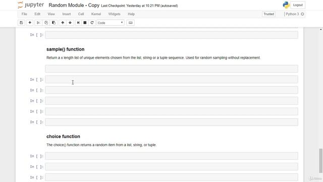 lesson27. Random Module смотреть онлайн