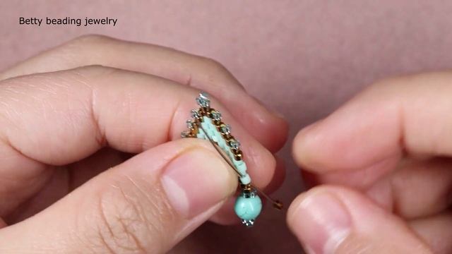 Easy to make zig zag beaded necklace elegant and easy for beginners /beading tutorials смотреть онлайн