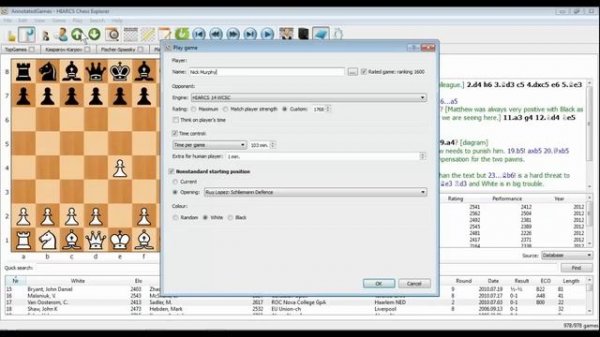 HIARCS Chess Explorer for PC Windows - Quick tour