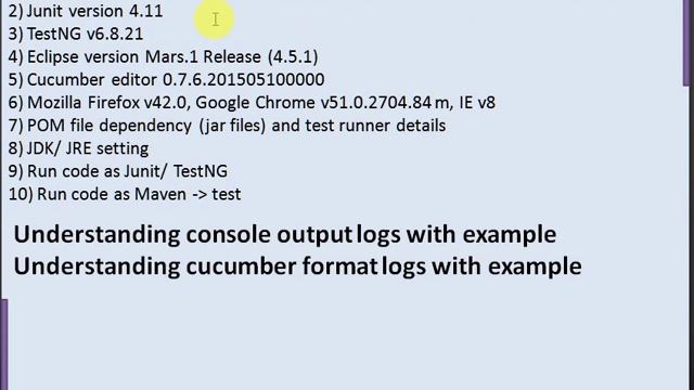 End 2 end website testing using Selenium, Cucumber and Java Overview part 5 смотреть онлайн
