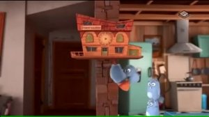 гризли и лемминги.настенные часы.140серия