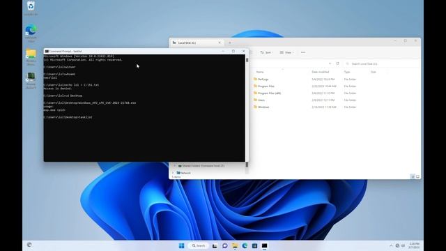 Exploiting Windows 11 with Ancillary Function Driver vulnerability CVE-2023-21768 смотреть онлайн