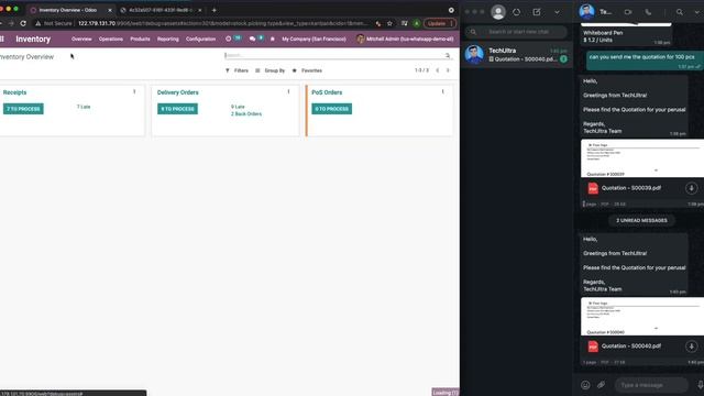 Odoo WhatsApp Integration! A boon for business communication. смотреть онлайн