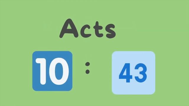 Acts 10:43 Memory Verse смотреть онлайн