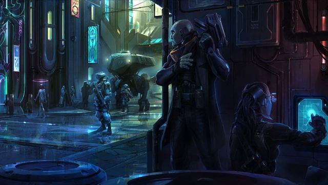 Satellite Reign Original Soundtrack - Disaster Flower Bloom - Cyberpunk Music смотреть онлайн