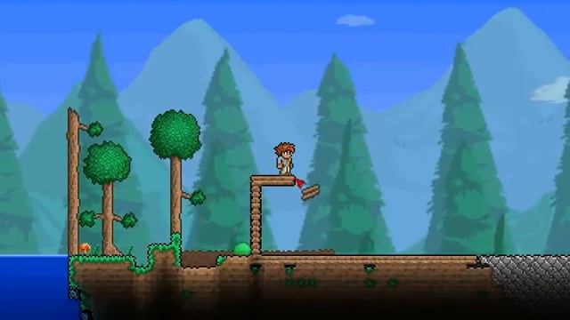 1 часть - Играем в Terraria. Обучение для новичков. смотреть онлайн