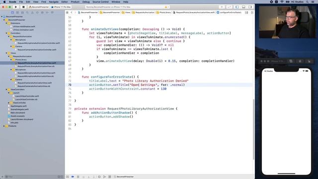 Creating Camera Application with AVFoundation using iOS 13 in 2020 - Part 3 смотреть онлайн