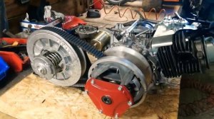 Мотоколяска установка двигателя LIFAN 192F-2D