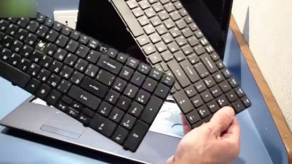 Замена клавиатуры для ноутбуков Acer Aspire