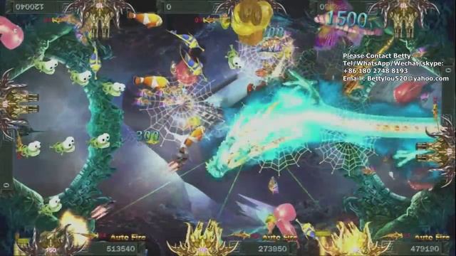 Alien Attacks 异形 fishing game table hunter machine смотреть онлайн