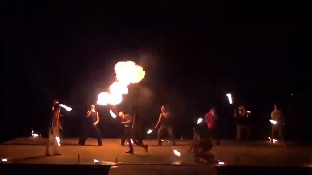 Фаер шоу Массовый номер бризинг WAFEst 2013 смотреть онлайн