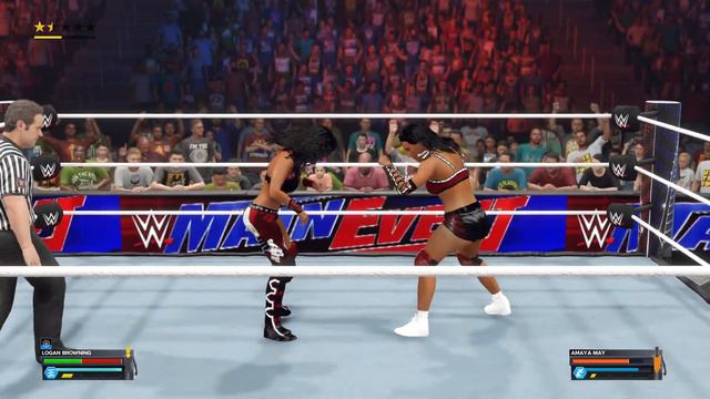 WWE 2K23 Logan Browning Vs Amaya May "Main Event" 11/4/2023 (XBOX Series X) смотреть онлайн