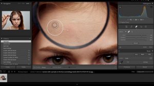 Как убрать прыщи в лайтрум 2024 - уроки фотографии
