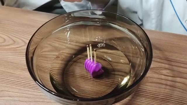 Как вода сама набирается в стакан/ научный эксперимент для детей смотреть онлайн
