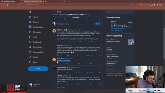 Tarik Reacts to Toast Twitter Drama смотреть онлайн
