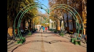 Город Энгельс, прогулка по осеннему городу