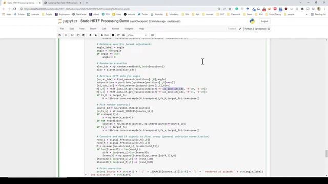 3D Audio HRTF Processing in Python - Part 2 смотреть онлайн