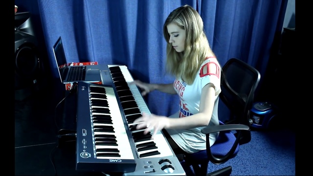 Skillet - Comatose ( keyboard cover) смотреть онлайн