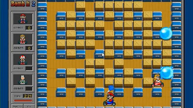 Mario Bomb It GamePlay смотреть онлайн