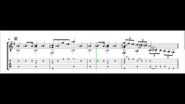 MERTZ, Johann Kaspar - Adagio (Solo Guitar Tab PDF) смотреть онлайн