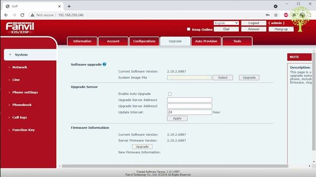 Fanvil X3SP IP Phone Setup | Basic A To Z Configuration Of Fanvil IP Phone | SIP Config Fanvil Phon