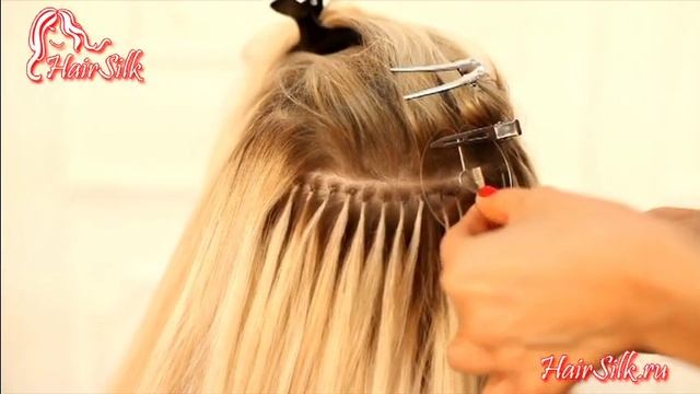 HairSilk.ru - итальянское наращивание (горячее) смотреть онлайн