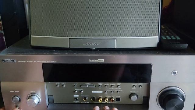 Reset av receiver Yamaha RX-V1600 смотреть онлайн