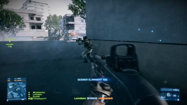Battlefield 3 Shotgun 360 Trickshot смотреть онлайн