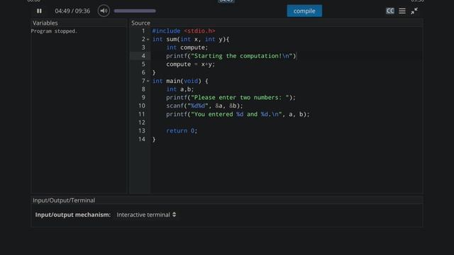 Write a function: the sum of 2 integers смотреть онлайн