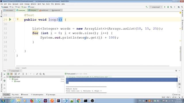 What is loop in Java? смотреть онлайн