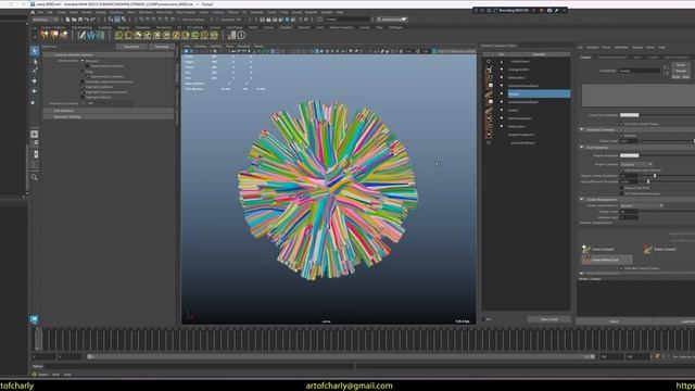 Ornatrix | Maya: New Dynamic Clump feature in v4 смотреть онлайн