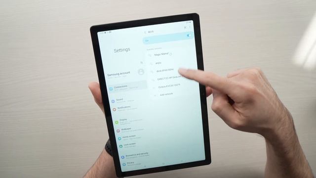 Samsung Galaxy Tab A8 (2022) : How To Connect To Wifi Internet