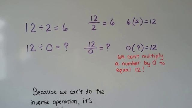 Algebra I 2.6B, Dividing Rational numbers with Zero (undefined answer) смотреть онлайн