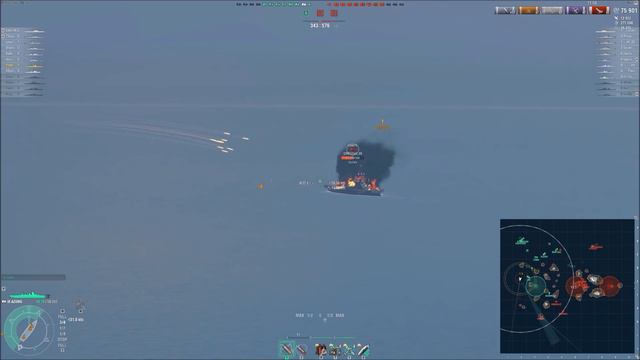 AZUMA is HERE =) World of Warships смотреть онлайн