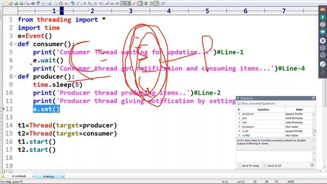 Python multi threading class 4 смотреть онлайн